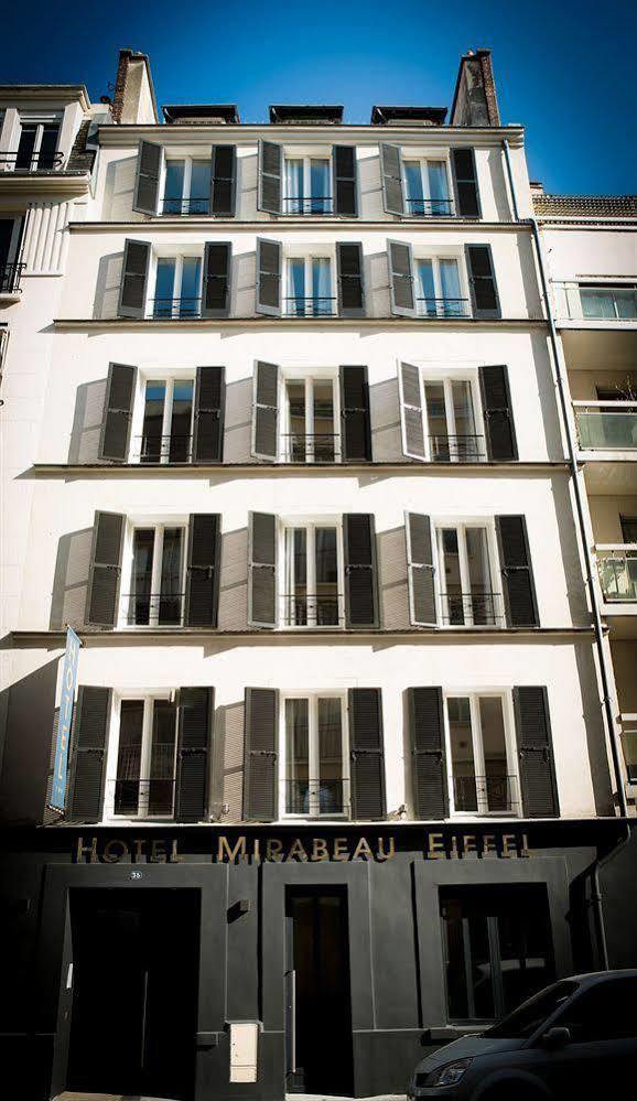 Hotel Mirabeau Eiffel París Exterior foto